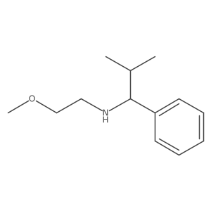(2-Methoxyethyl)(2-methyl-1-phenylpropyl)amine Structure