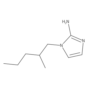 1-(2-methylpentyl)-1H-imidazol-2-amine Structure