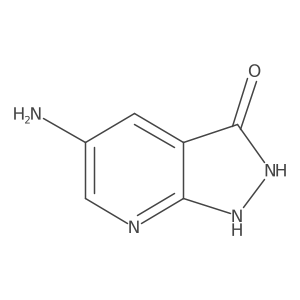 5-Amino-1H-pyrazolo[3,4-b]pyridin-3(2H)-one Structure