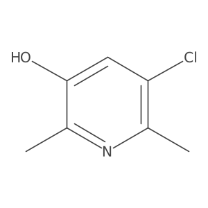 5-Chloro-2,6-dimethyl-3-pyridinol Structure