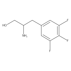 2-Amino-3-(3,4,5-trifluorophenyl)propan-1-ol Structure