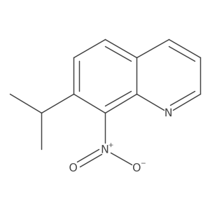 7-Isopropyl-8-nitroquinoline Structure