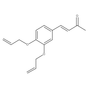 (E)-4-[3,4-Bis(allyloxy)phenyl]-3-buten-2-one Structure