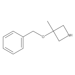 3-(Benzyloxy)-3-methylazetidine Structure