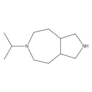 6-(Propan-2-yl)-decahydropyrrolo[3,4-d]azepine结构式