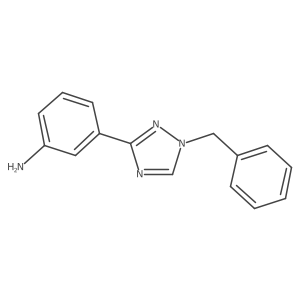 3-(1-Benzyl-1H-1,2,4-triazol-3-YL)aniline Structure