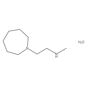 [2-(1-Azepanyl)ethyl]methylamine hydrate结构式