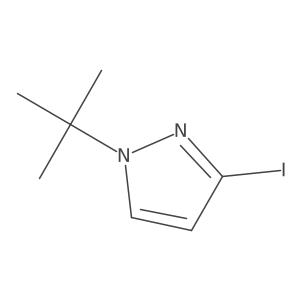 1-(tert-butyl)-3-iodo-1H-pyrazole Structure