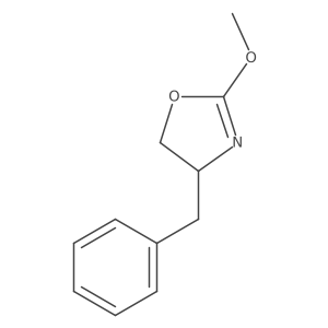 4-Benzyl-2-methoxy-4,5-dihydro-1,3-oxazole结构式