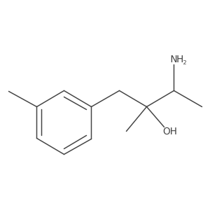 3-Amino-2-methyl-1-(3-methylphenyl)butan-2-ol Structure