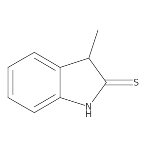 3-Methylindoline-2-thione Structure