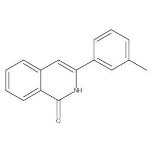 3-m-Tolylisoquinolin-1(2H)-one Structure