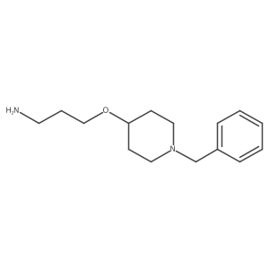 4-(3-Aminopropoxy)-1-benzylpiperidine Structure