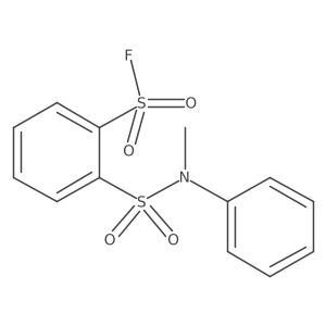 2-[Methyl(phenyl)sulfamoyl]benzene-1-sulfonyl fluoride Structure