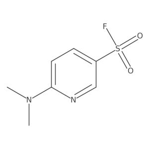 6-(Dimethylamino)pyridine-3-sulfonyl fluoride Structure