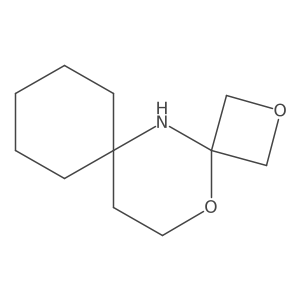 2,14-Dioxa-5-azadispiro[3.1.5^{6}.3^{4}]tetradecane结构式