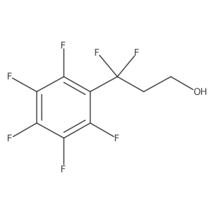 3,3-Difluoro-3-(perfluorophenyl)propan-1-ol结构式