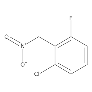 1-Chloro-3-fluoro-2-(nitromethyl)benzene Structure
