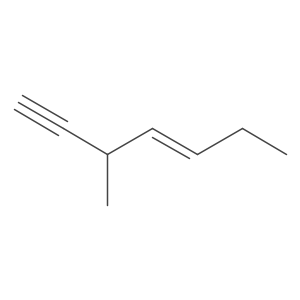 3-Methylhept-4-en-1-yne结构式