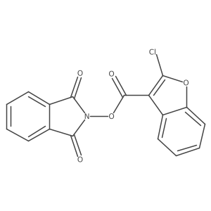 1,3-dioxo-2,3-dihydro-1H-isoindol-2-yl 2-chloro-1-benzofuran-3-carboxylate Structure
