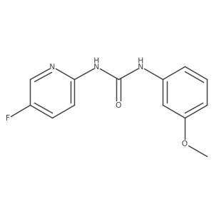 3-(5-Fluoropyridin-2-yl)-1-(3-methoxyphenyl)urea Structure