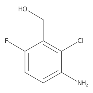 (3-Amino-2-chloro-6-fluorophenyl)methanol结构式