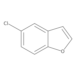 5-Chlorobenzofuran-2-d结构式