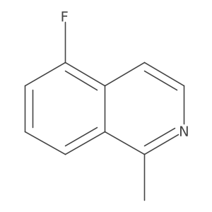 5-Fluoro-1-methylisoquinoline Structure