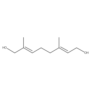 2,6-Dimethyl-2,6-octadiene-1,8-diol, (E,Z)-结构式