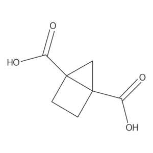 Bicyclo[2.1.0]pentane-1,4-dicarboxylic acid Structure