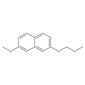 2-Methoxy-7-(methoxymethoxy)naphthalene Structure