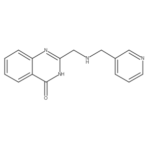 2-{[(3-pyridinylmethyl)amino]methyl}-4(3H)-quinazolinone Structure
