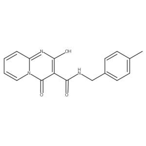 2-hydroxy-N-(4-methylbenzyl)-4-oxo-4H-pyrido[1,2-a]pyrimidine-3-carboxamide Structure