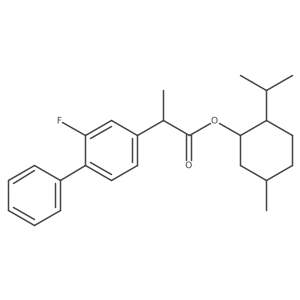 Flurbiprofen rac-Menthyl Ester结构式