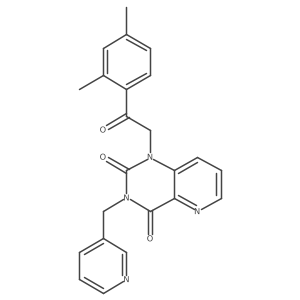 1-(2-(2,4-dimethylphenyl)-2-oxoethyl)-3-(pyridin-3-ylmethyl)pyrido[3,2-d]pyrimidine-2,4(1H,3H)-dione Structure