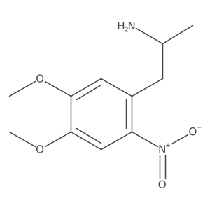 (2R)-1-(4,5-dimethoxy-2-nitrophenyl)propan-2-amine Structure