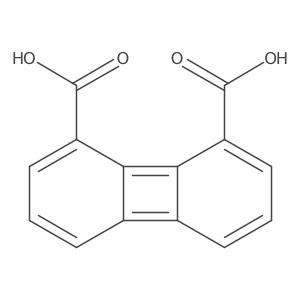 1,8-Biphenylenedicarboxylic acid结构式