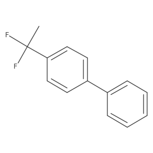 1-(1,1-Difluoroethyl)-4-phenylbenzene Structure