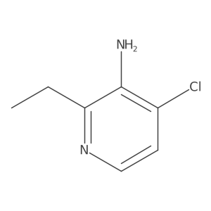4-Chloro-2-ethylpyridin-3-amine Structure