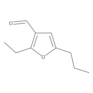 2-Ethyl-5-propylfuran-3-carbaldehyde Structure