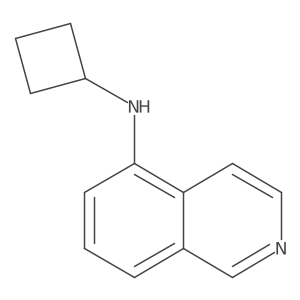 N-cyclobutylisoquinolin-5-amine Structure