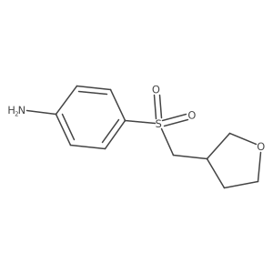 4-(Oxolan-3-ylmethanesulfonyl)aniline Structure