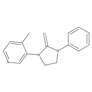 1-(4-Methyl-pyridin-3-yl)-3-phenyl-imidazolidin-2-one结构式