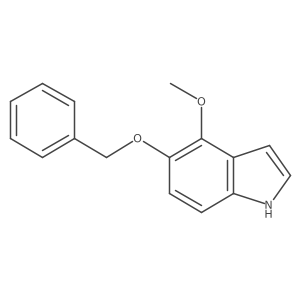 5-(Benzyloxy)-4-methoxy-1H-indole结构式
