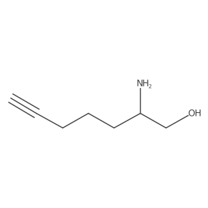 (S)-2-Aminohept-6-yn-1-ol Structure