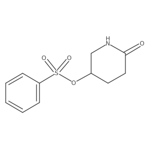 6-Oxopiperidin-3-yl benzenesulfonate Structure