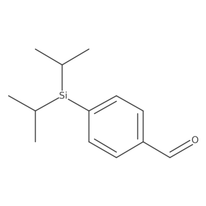 4-(Diisopropylsilyl)benzaldehyde Structure