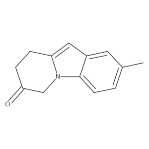 2-methyl-8,9-dihydropyrido[1,2-a]indol-7(6H)-one Structure