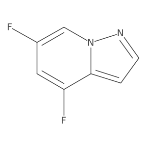 4,6-Difluoropyrazolo[1,5-A]pyridine结构式