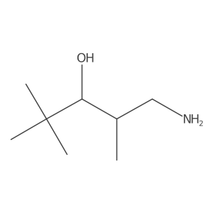 1-Amino-2,4,4-trimethylpentan-3-ol结构式